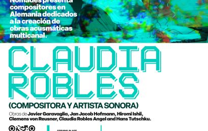 Claudia Robles Ángel (compositora y artista sonora)