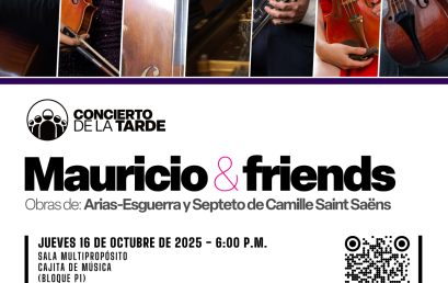 Concierto de la Tarde: Mauricio & Friends