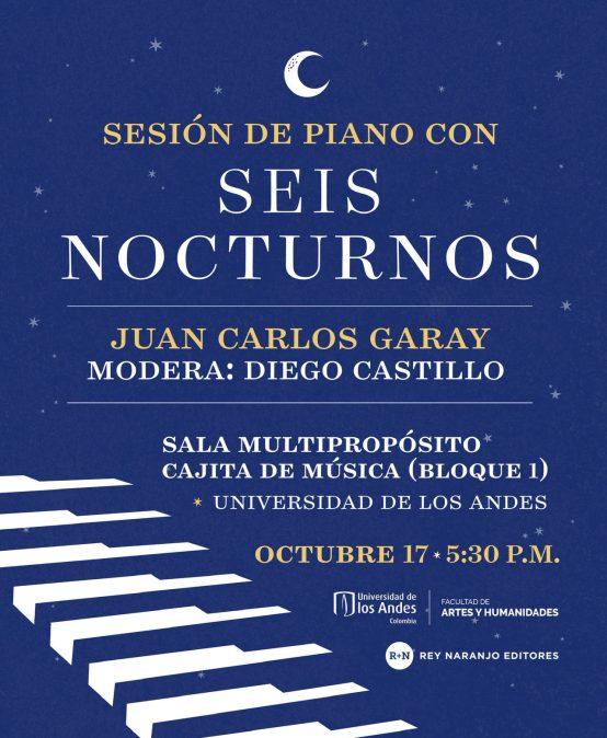 Sesión de piano: Seis Nocturnos de Juan Carlos Garay