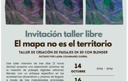 Taller extra: creación de paisajes en 3D con Blender Taller extra: creación de paisajes en 3D con Blender