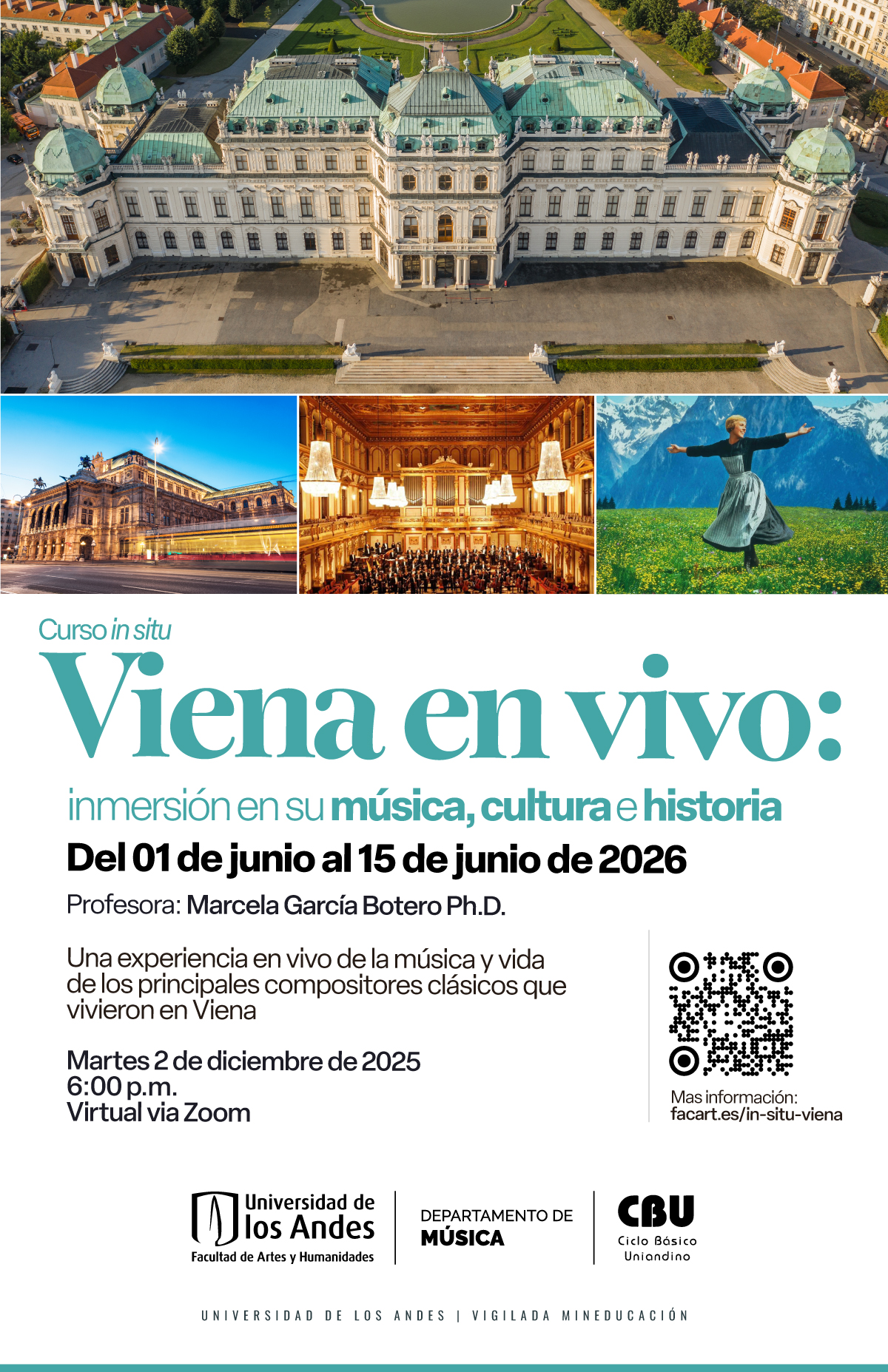 Curso In Situ | Viena en vivo: inmersión en su música, cultura e historia