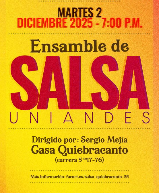 Concierto del Ensamble de Salsa Uniandes en 2025-2