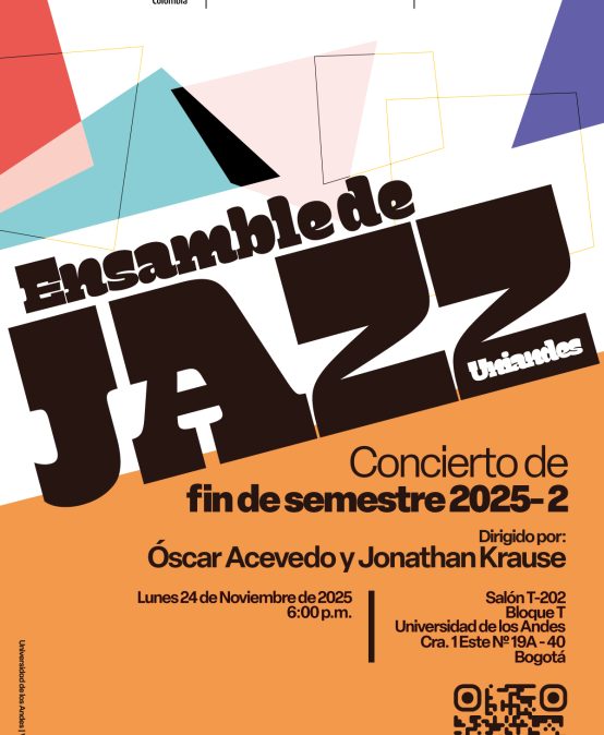 Concierto de los Ensambles de Jazz Uniandes en 2025-2