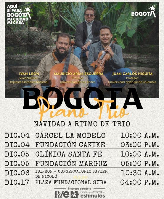 ¡Navidad a ritmo de trío!