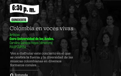 Coro Uniandes presenta: Colombia en voces vivas en el Museo Nacional de Colombia