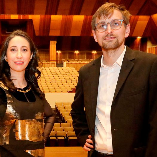 Concierto de la Tarde: Valeria Bibliowicz y Jonathan Söderlund, jueves 12 de febrero de 2026 a las 6:00 p.m. en la Universidad de los Andes