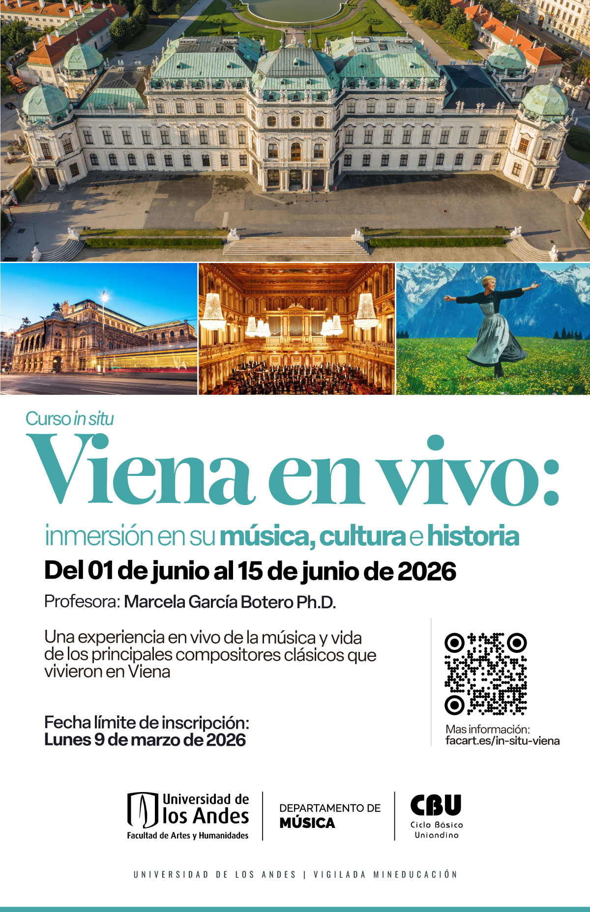 Curso In Situ | Viena en vivo: inmersión en su música, cultura e historia