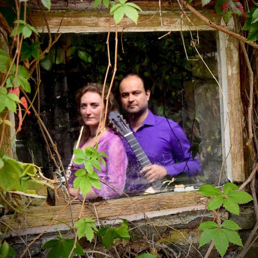 Concierto de la Tarde: Dúo Correa–Andrews, jueves 9 de abril de 2026 a las 6:00 p.m. en la Cajita de música de la Universidad de los Andes