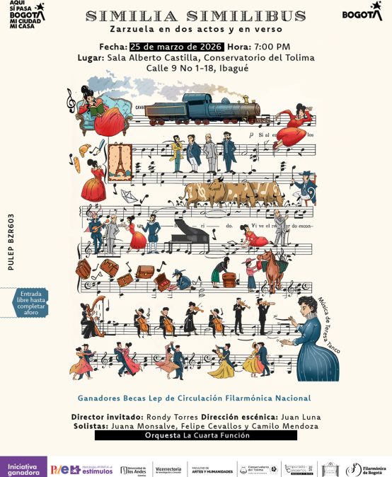 Similia Similibus de Teresa Tanco: la primera zarzuela compuesta por una mujer en Colombia en Ibagué